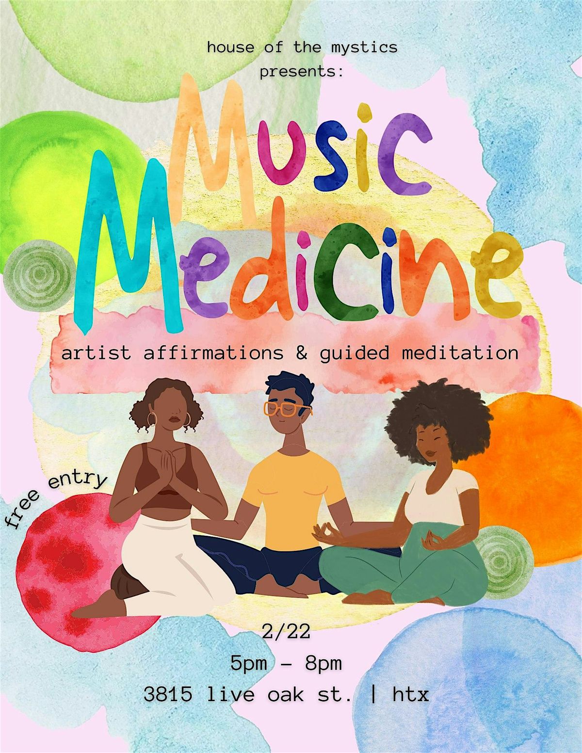 Music Medicine | Artist Affirmations & Guided Meditation