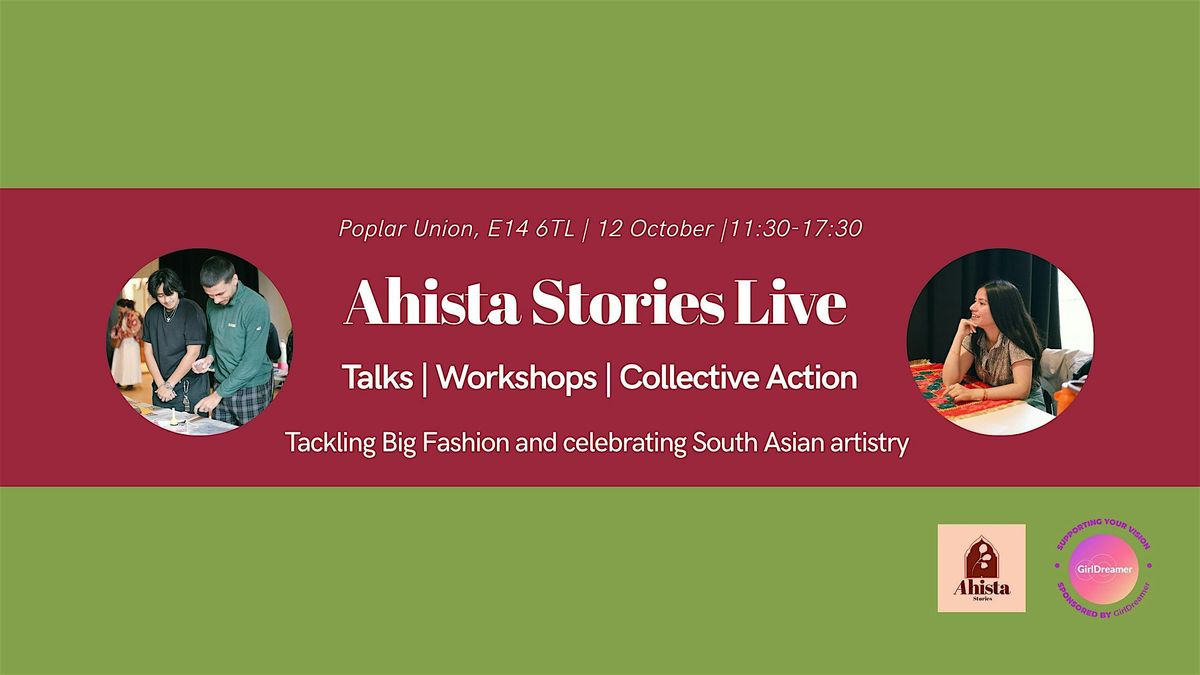 Ahista Stories Live - General Admission