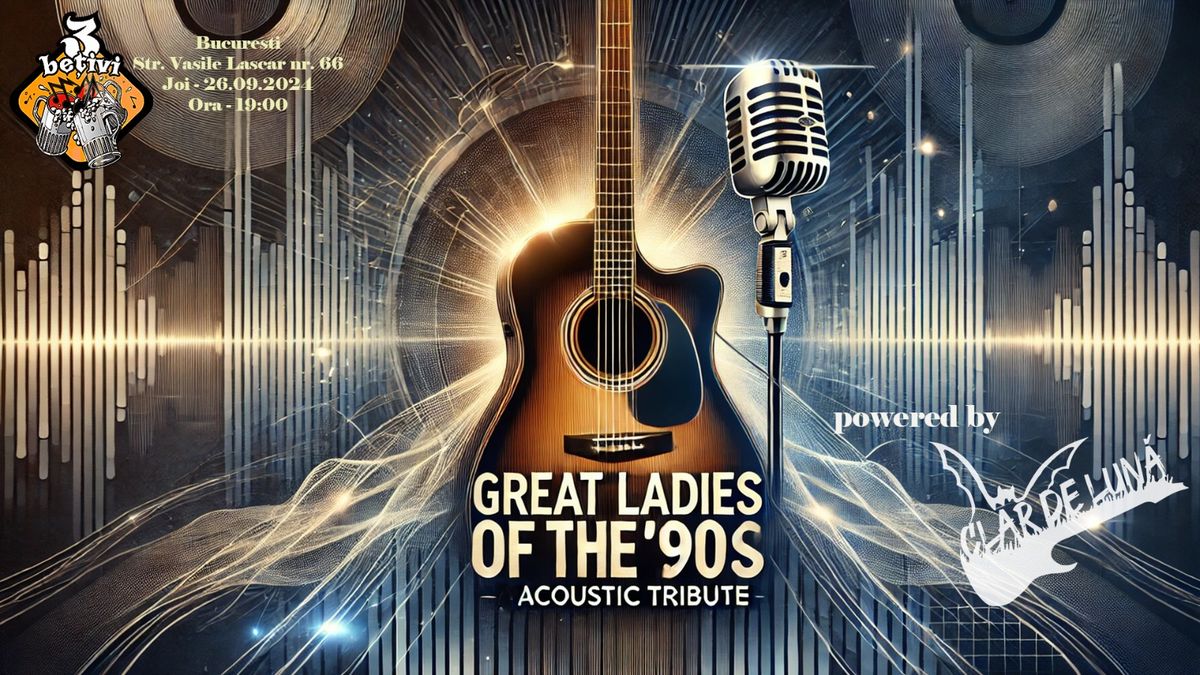 Acoustic Tribute: Great Ladies of the 90's