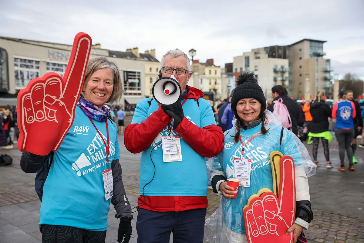 Volunteer at Cardiff Half Marathon Junior races on Saturday 4th October