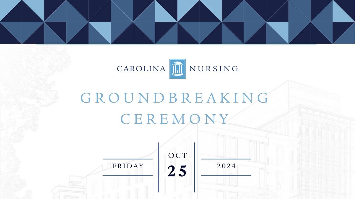 Groundbreaking Ceremony for the Nursing Education Building