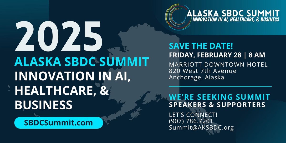 Save the Date: SBDC Summit: Innovation in AI, Healthcare, & Business