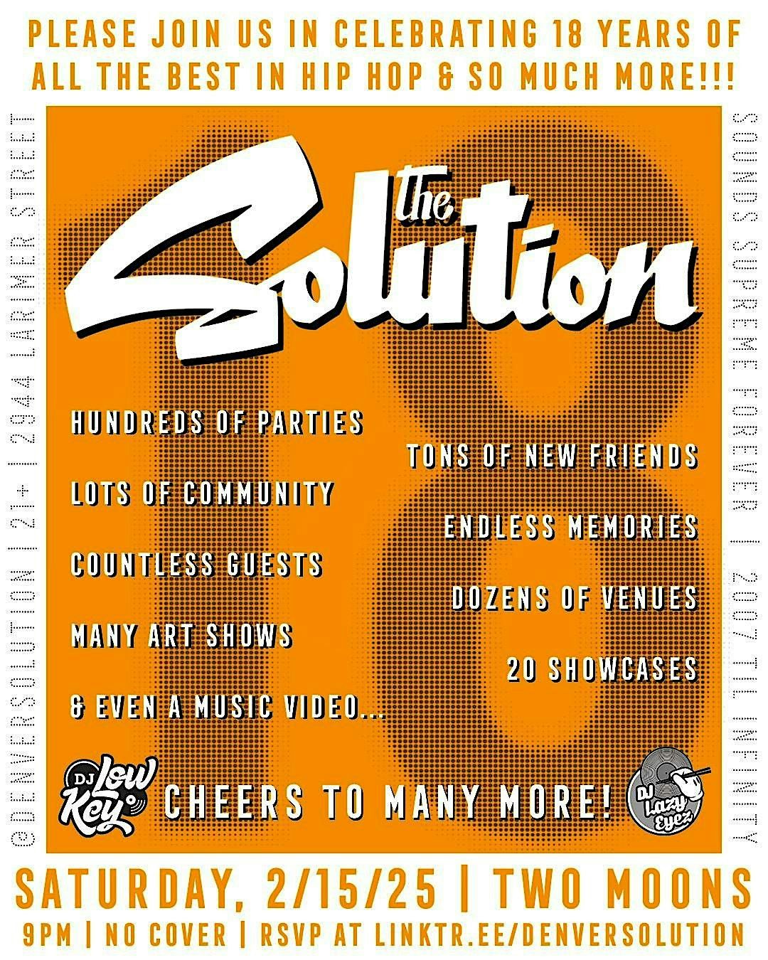 The Solution's 18 Year Anniversary Party