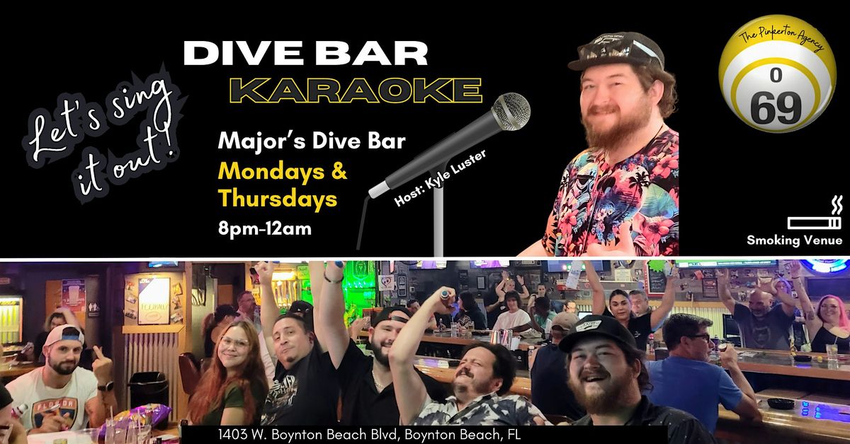 Dive Bar Karaoke Mondays