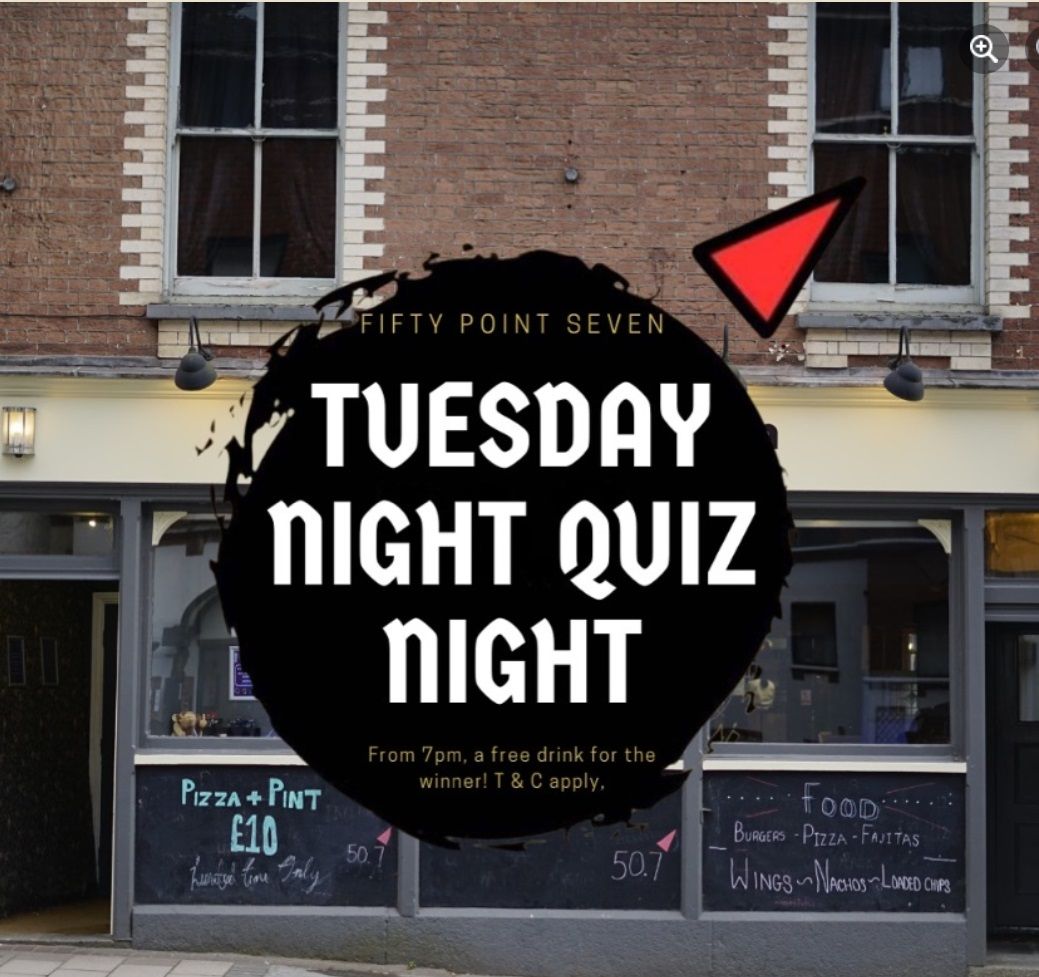 Tuesday Quiz Night