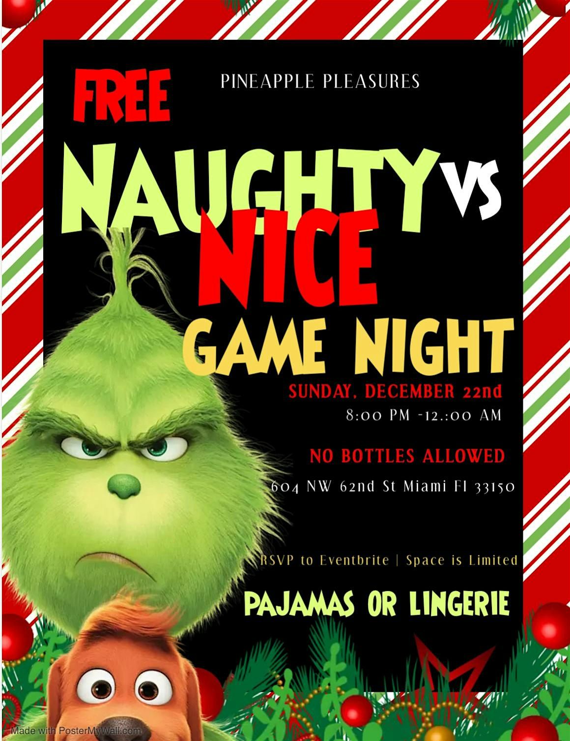 Naughty vs Nice Game Night