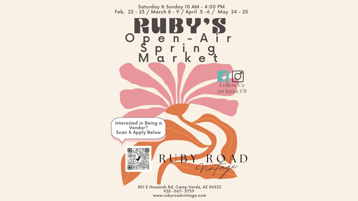 Ruby's Spring Open-Air Market