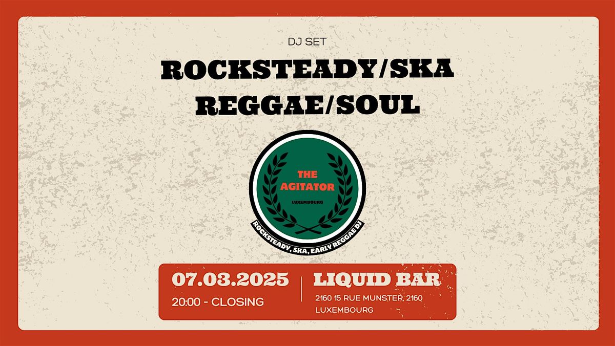 Rocksteady\/Ska\/Reggae Night