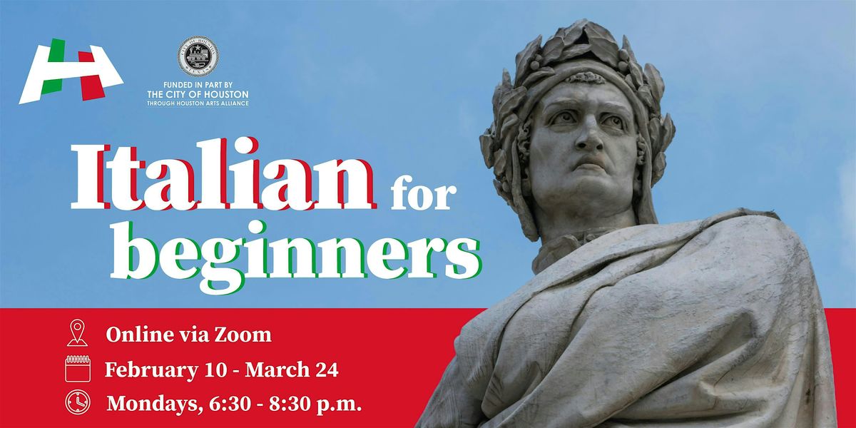 Italian for Beginners - A1S1 (Online)