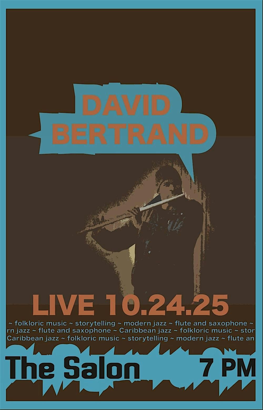 The Salon Presents: David Bertrand Live in Concert