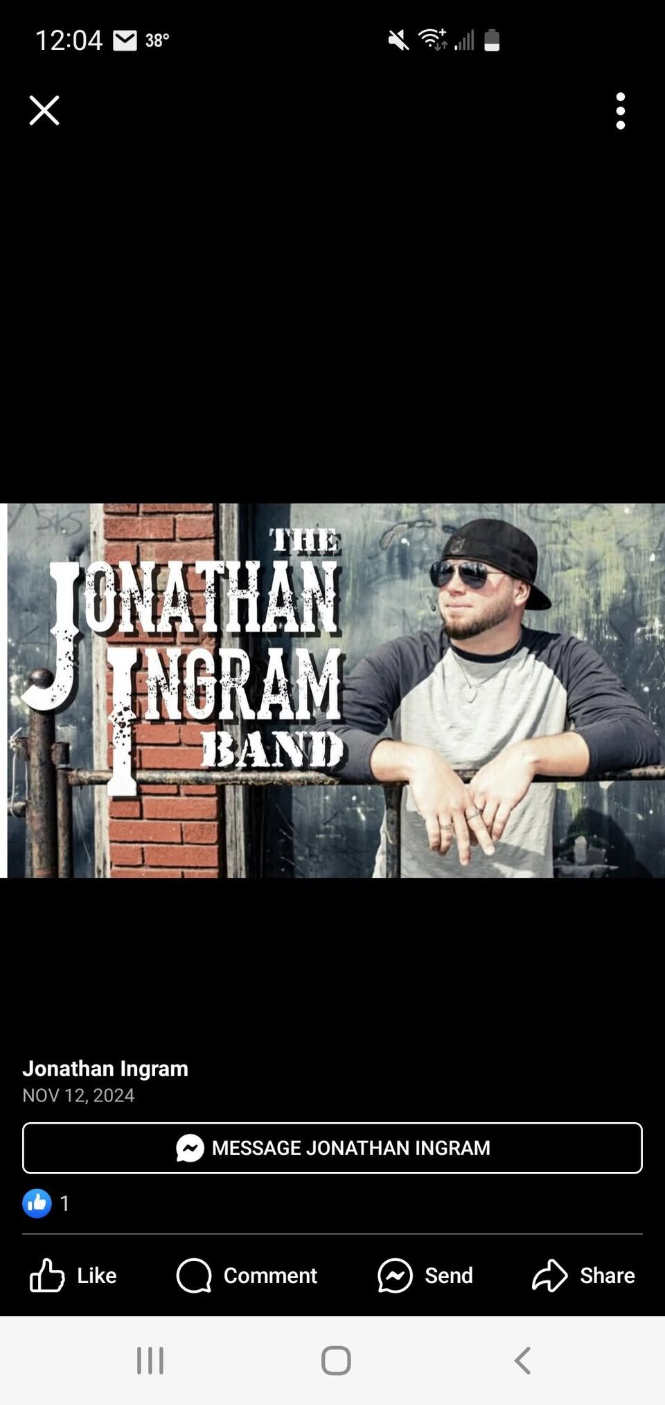 Jonathan Ingram Band @Underground Dahlonega 