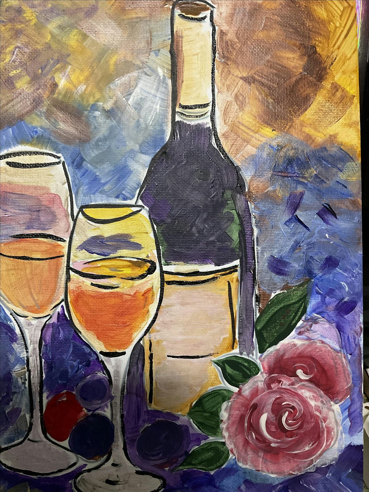 Paint And Sip at The Bubbly Goat