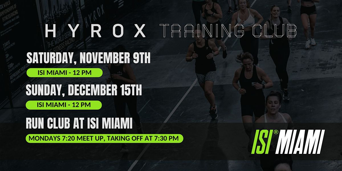 ISI Miami Hyrox Training Club