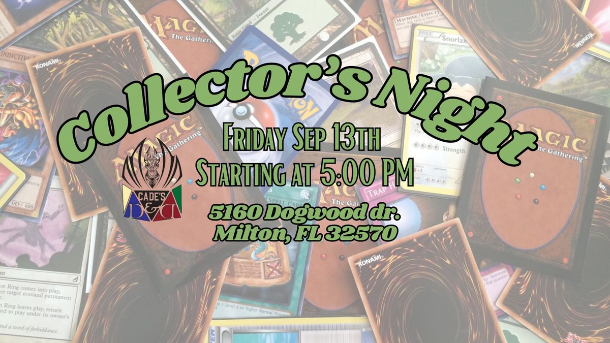 Collectors night