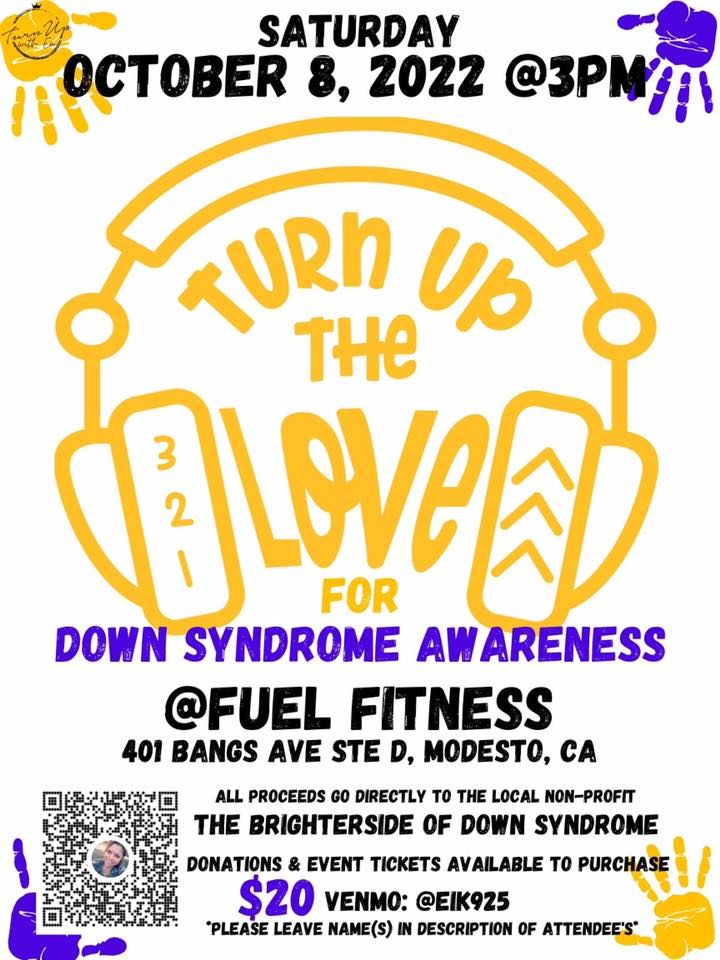 Supporting Down Syndrome Through Fitness Event, Fuel Fitness Modesto, 8