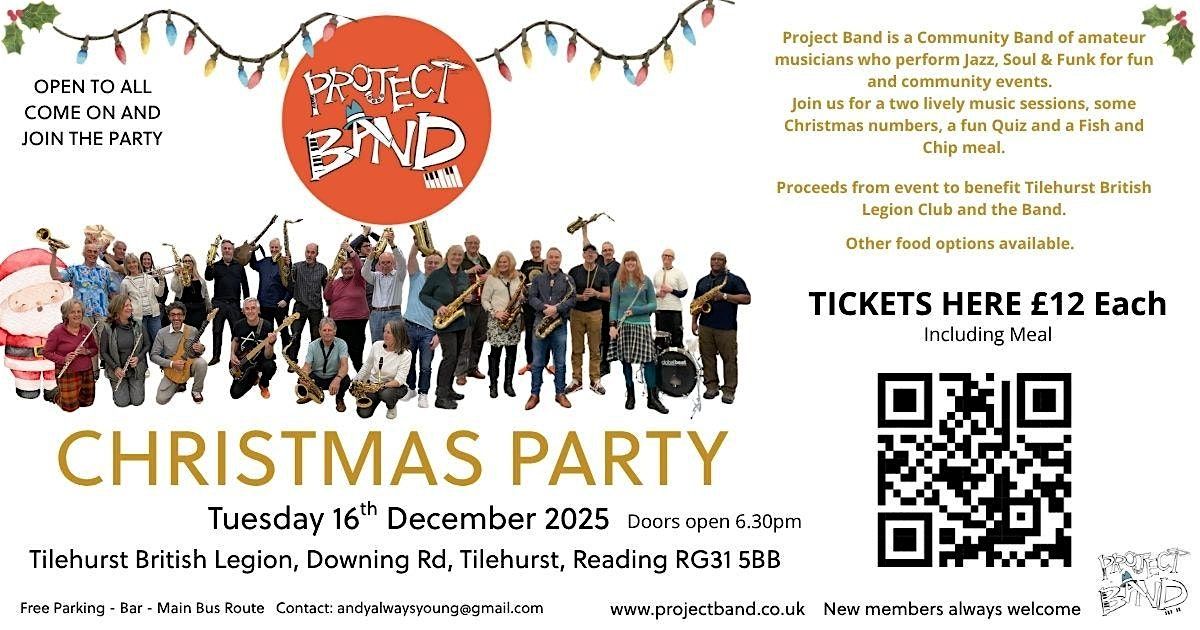Project Band Christmas Party