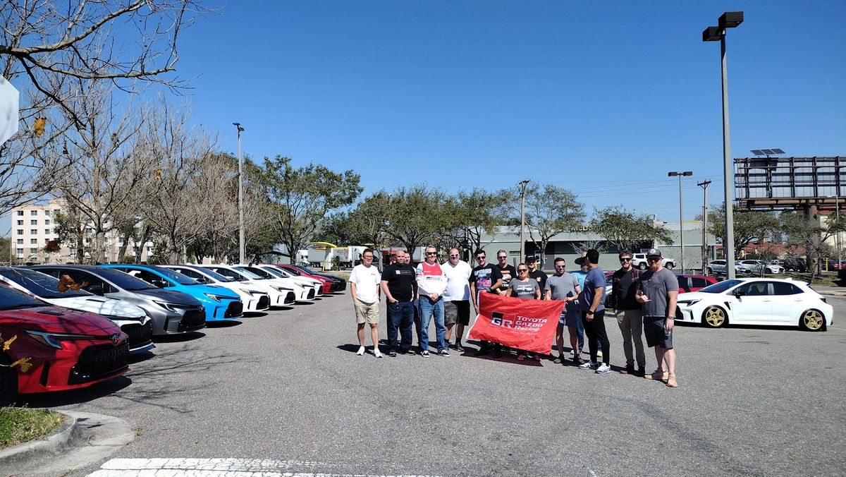 GR Corolla FL Owners Twin Peaks Daytona Beach Meet