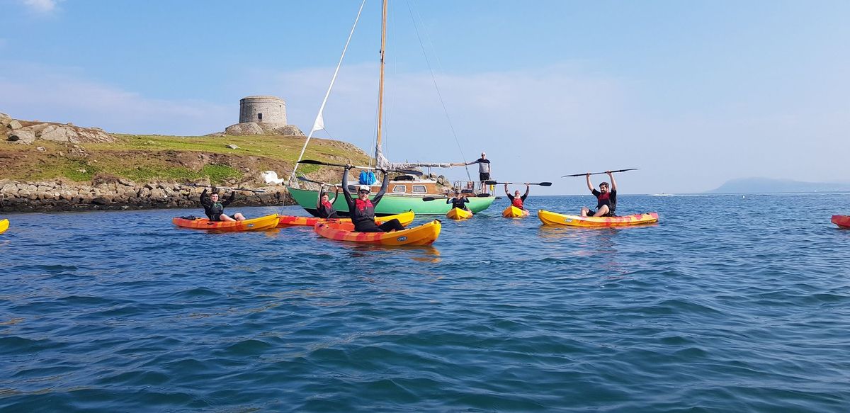 Killiney beach to Dalkey Island Sea Kayaking