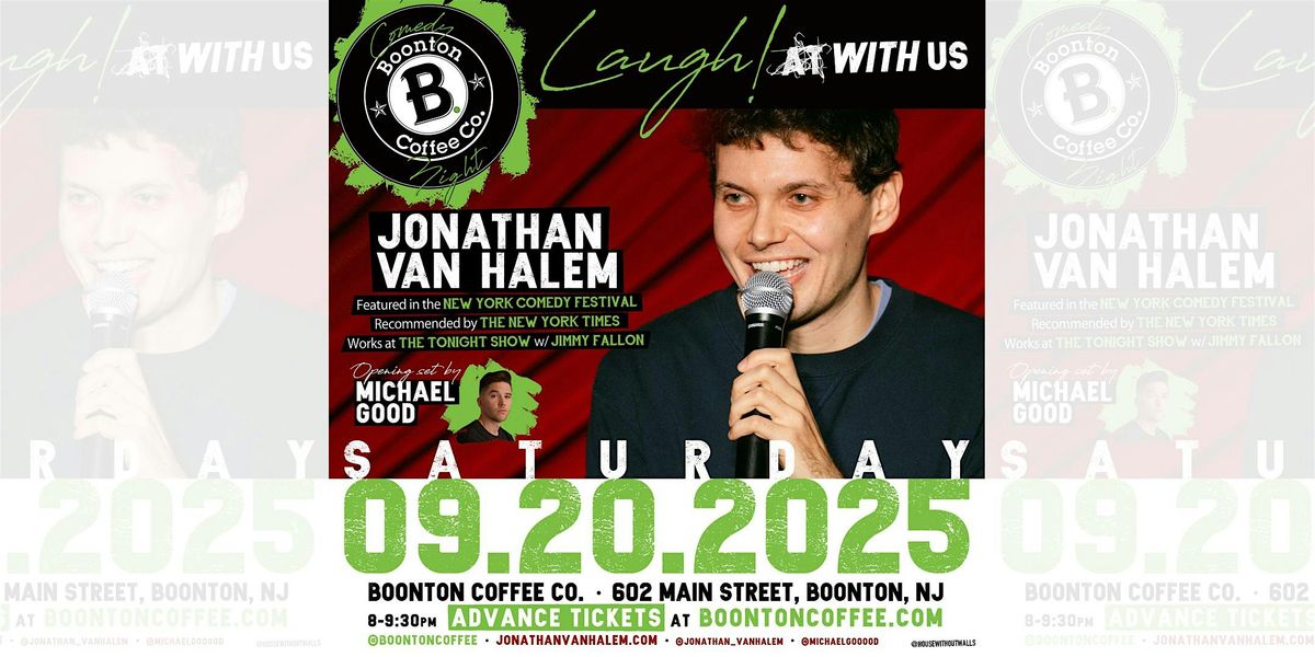 Comedy Night with Jonathan van Halem