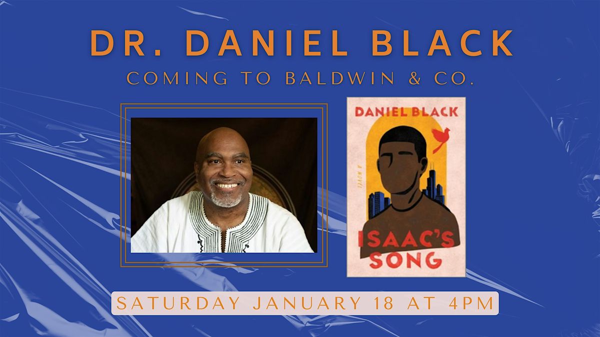 Dr. Daniel Black Author Talk and Book Signing