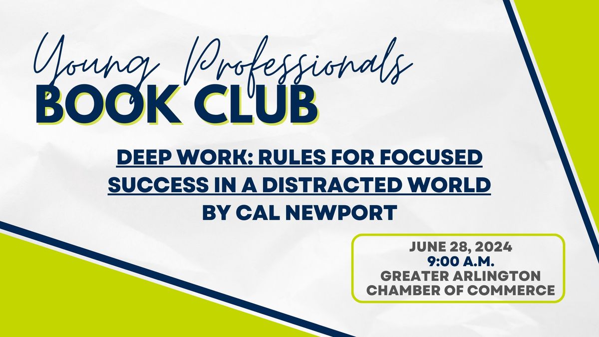 YP Book Club: Deep Work by Cal Newport