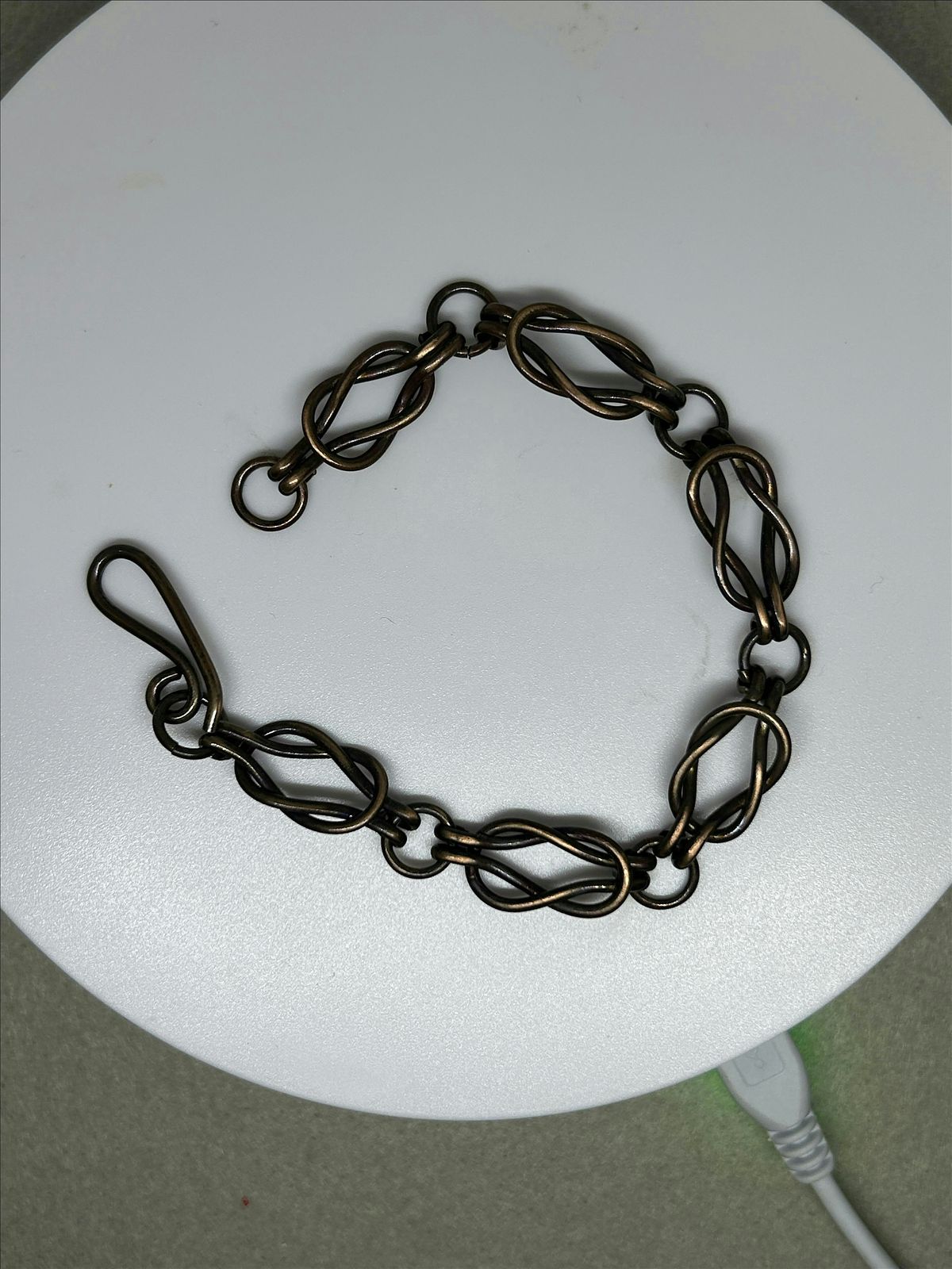 Love Knot Copper Bracelet