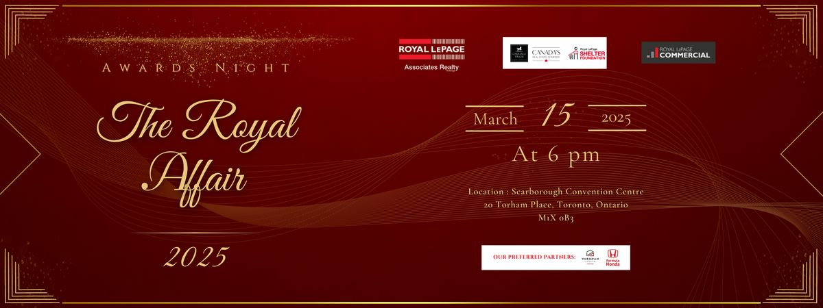 The Royal Affair- RLP Associates Annual Awards Night