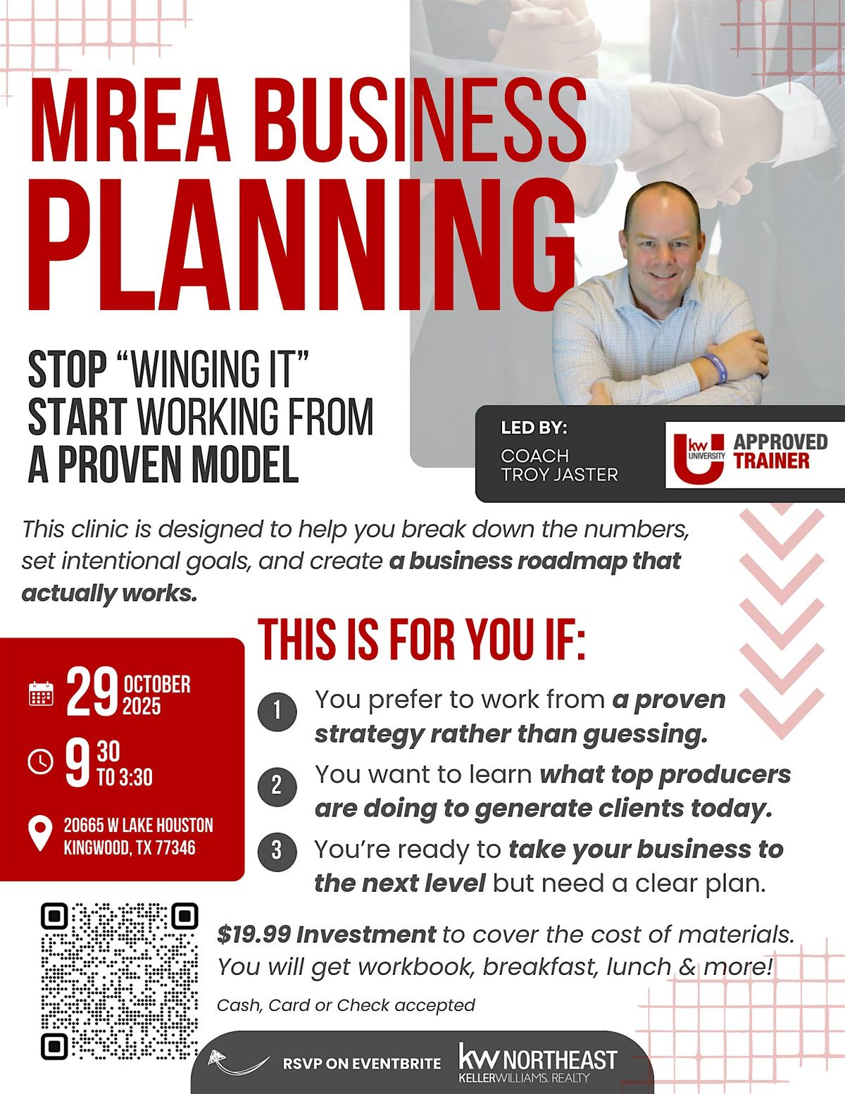 MREA Business Planning Clinic | Realtor Strategies & Goal Setting