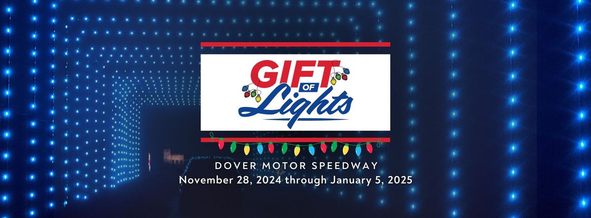 Gift of Lights Show at Dover Motor Speedway