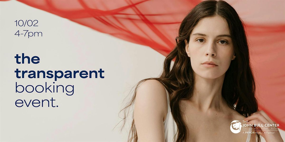 The John Bull Center: Transparent Booking Event