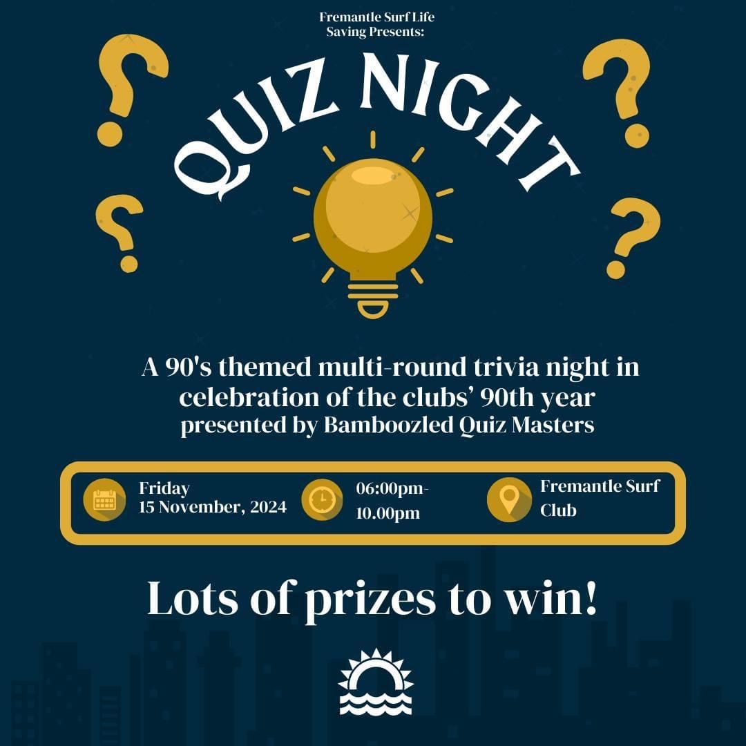 Fremantle SLSC Quiz Night