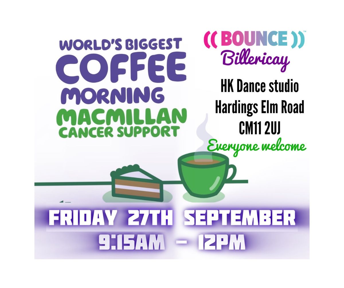 MacMillan Coffee morning 