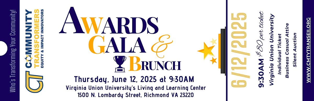 2025 Awards Gala & Brunch