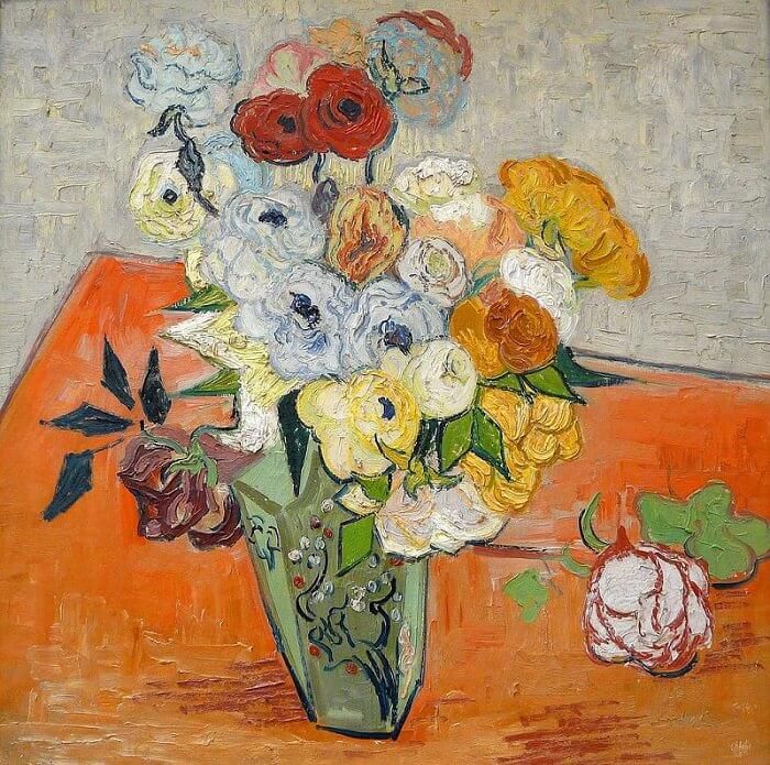 Thursday 16th May Van Gogh's "Roses & Anemones" 6.30pm