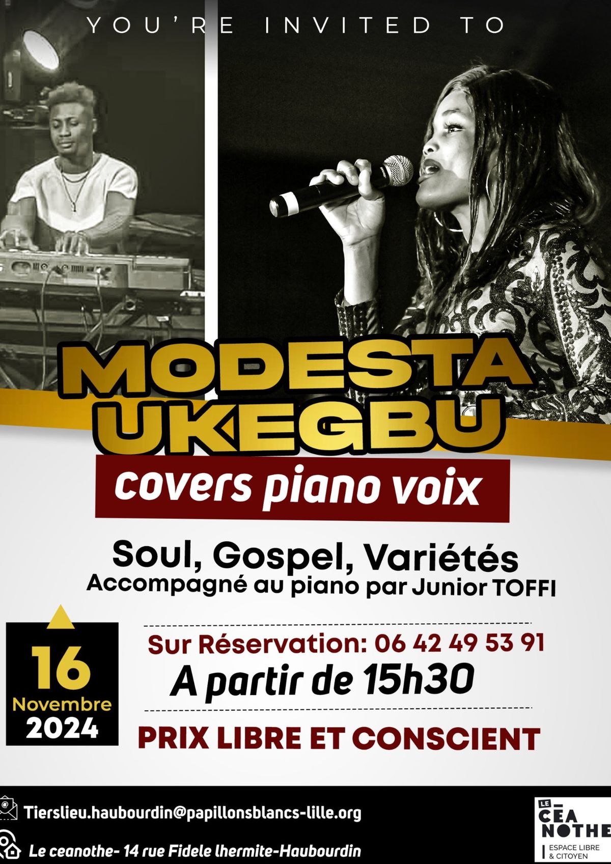 Go\u00fbter concert - MODESTA UKEGBU