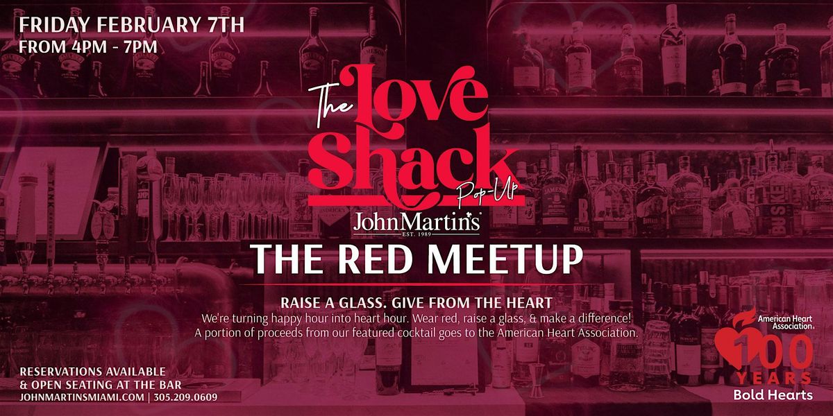 The Red Meetup at The Love Shack