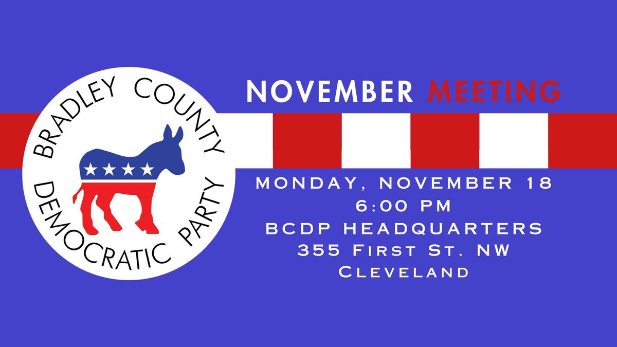 BCDP Monthly Meeting