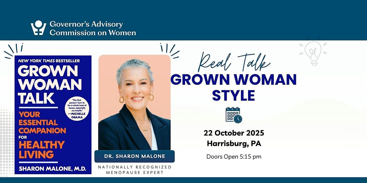 Real Talk, Grown Woman Style: An Evening with Dr. Sharon Malone