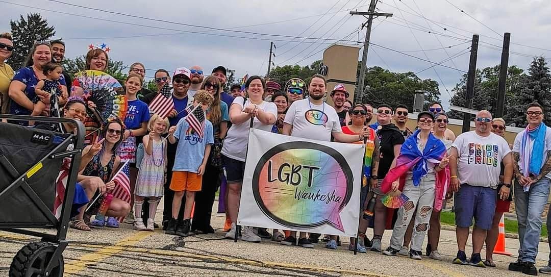 LGBT Waukesha in the Christmas Parade