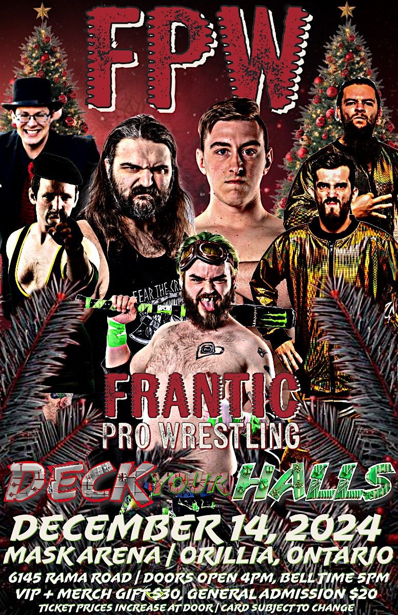 Frantic Pro Wrestling: Deck Your Halls