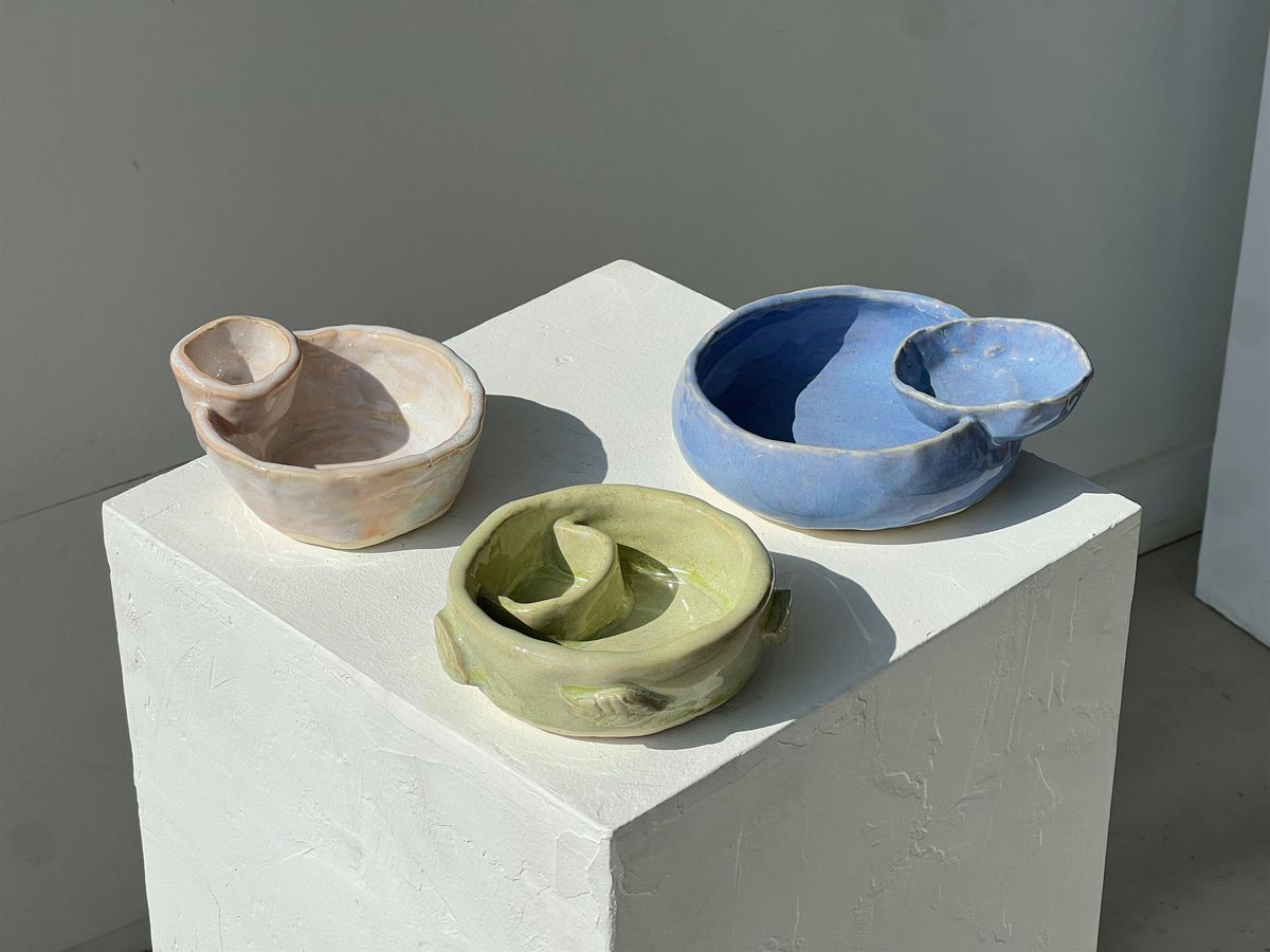 Snack Bowl Ceramic Class - Intro to Pottery Workshop