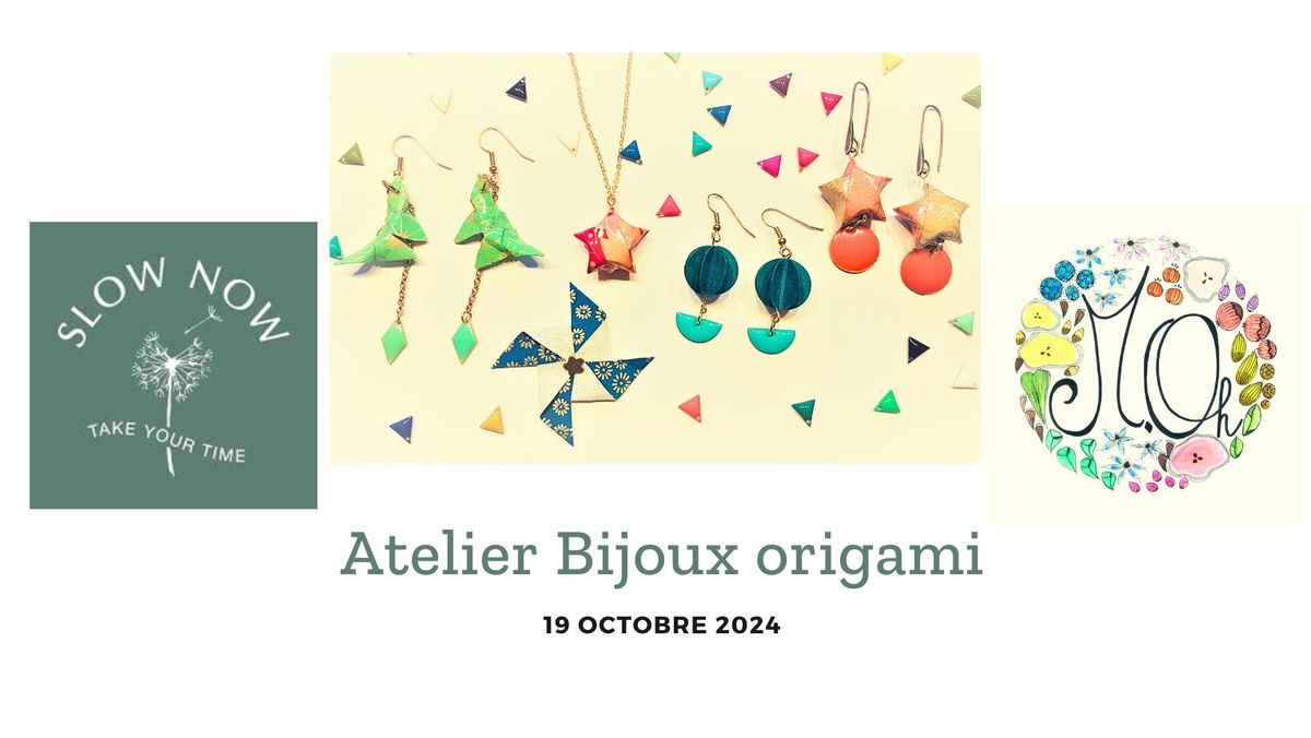 Atelier bijoux origami