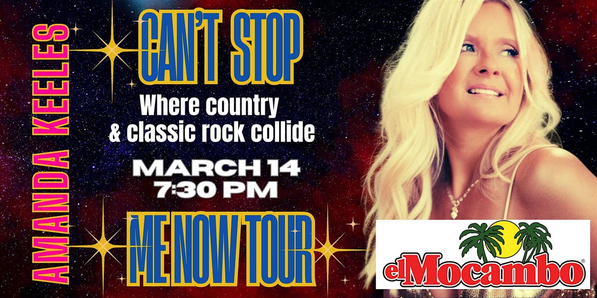 Amanda Keeles "Can't Stop Me Now" Tour