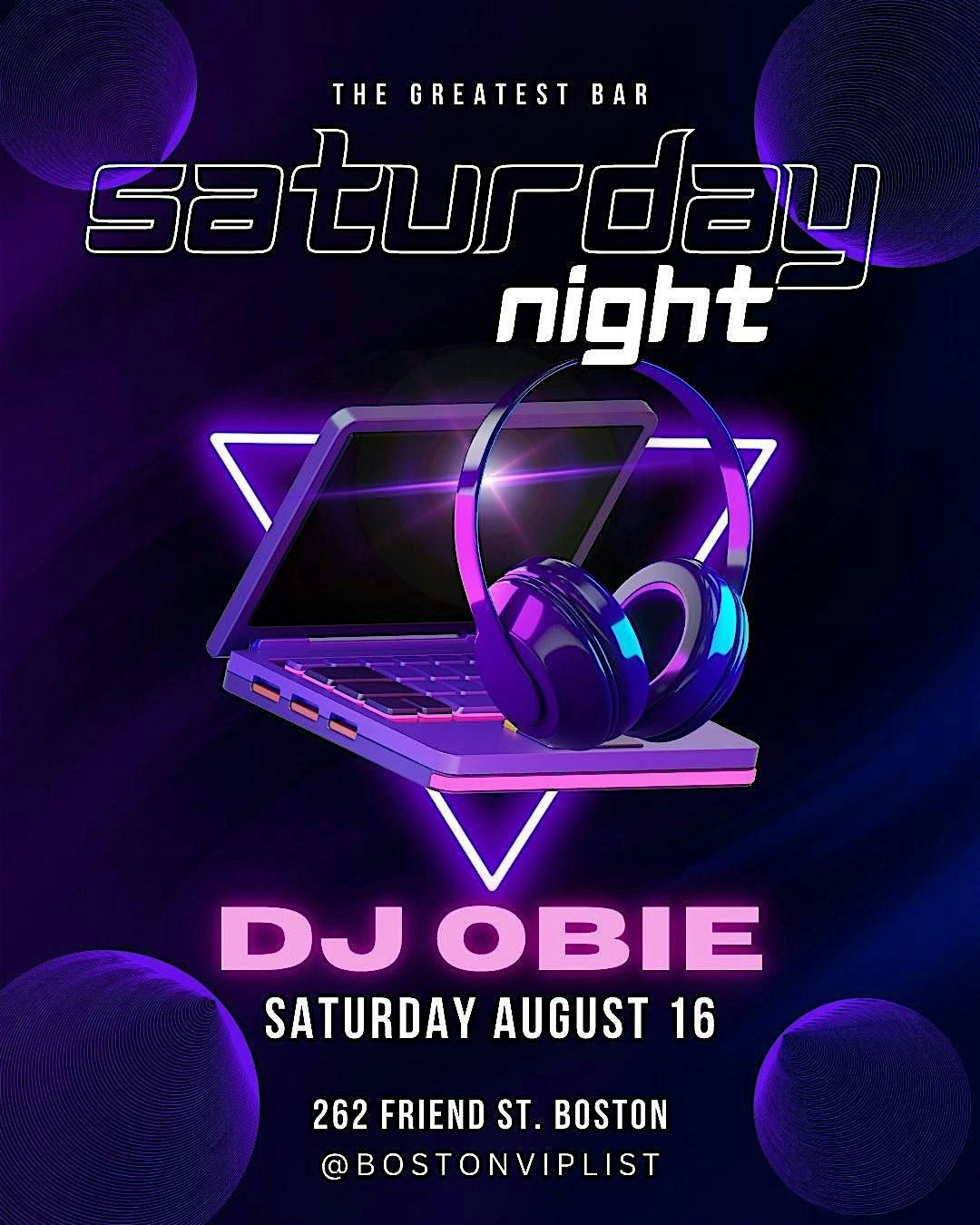 DJ Obie at The Greatest Bar