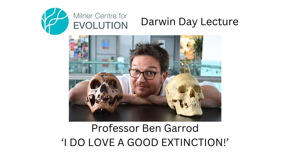 Milner Centre for Evolution Darwin Day Lecture with Ben Garrod