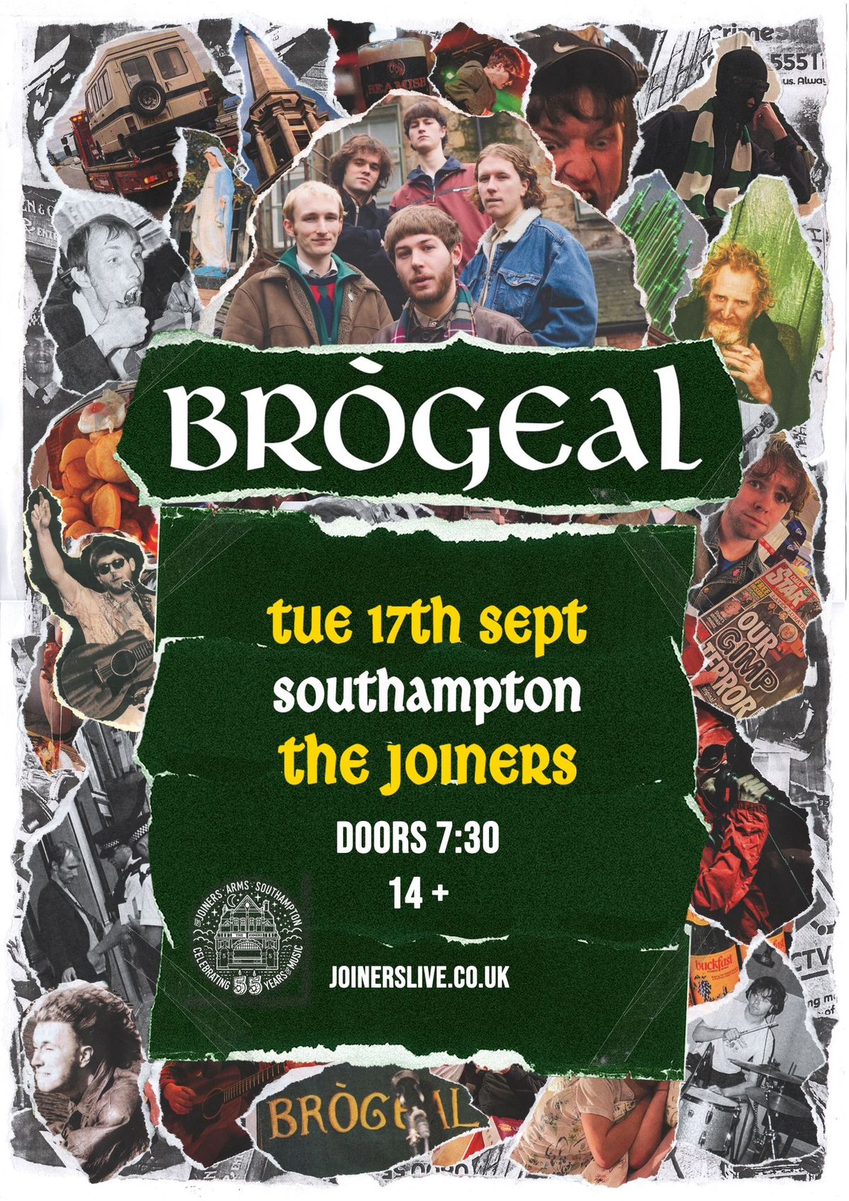 Br\u00f2geal at The Joiners, Southampton