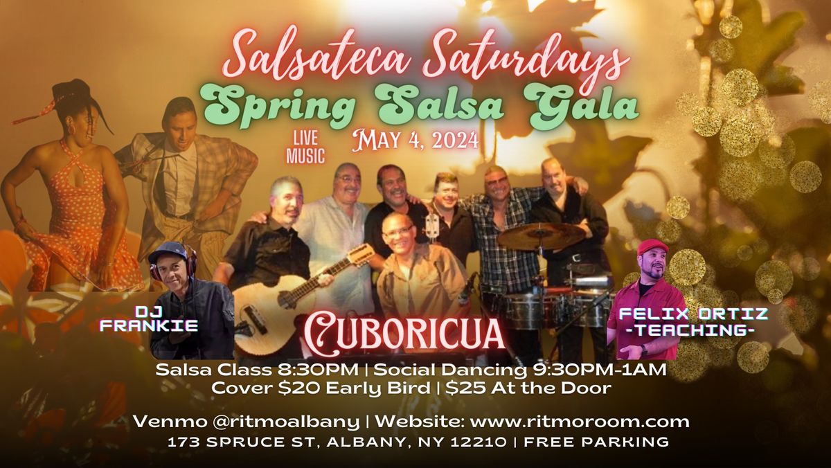 Salsateca Saturdays: Spring Salsa Gala!