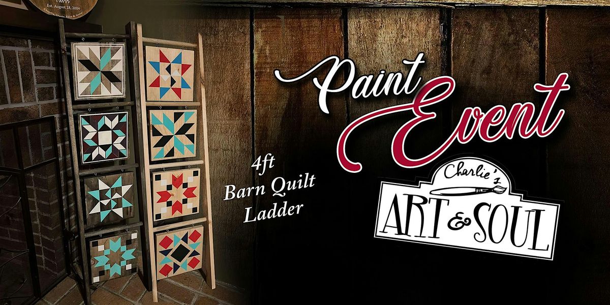 Barn Quilt Ladder 4ft Stencil Paint Event @ Antietam Brewery