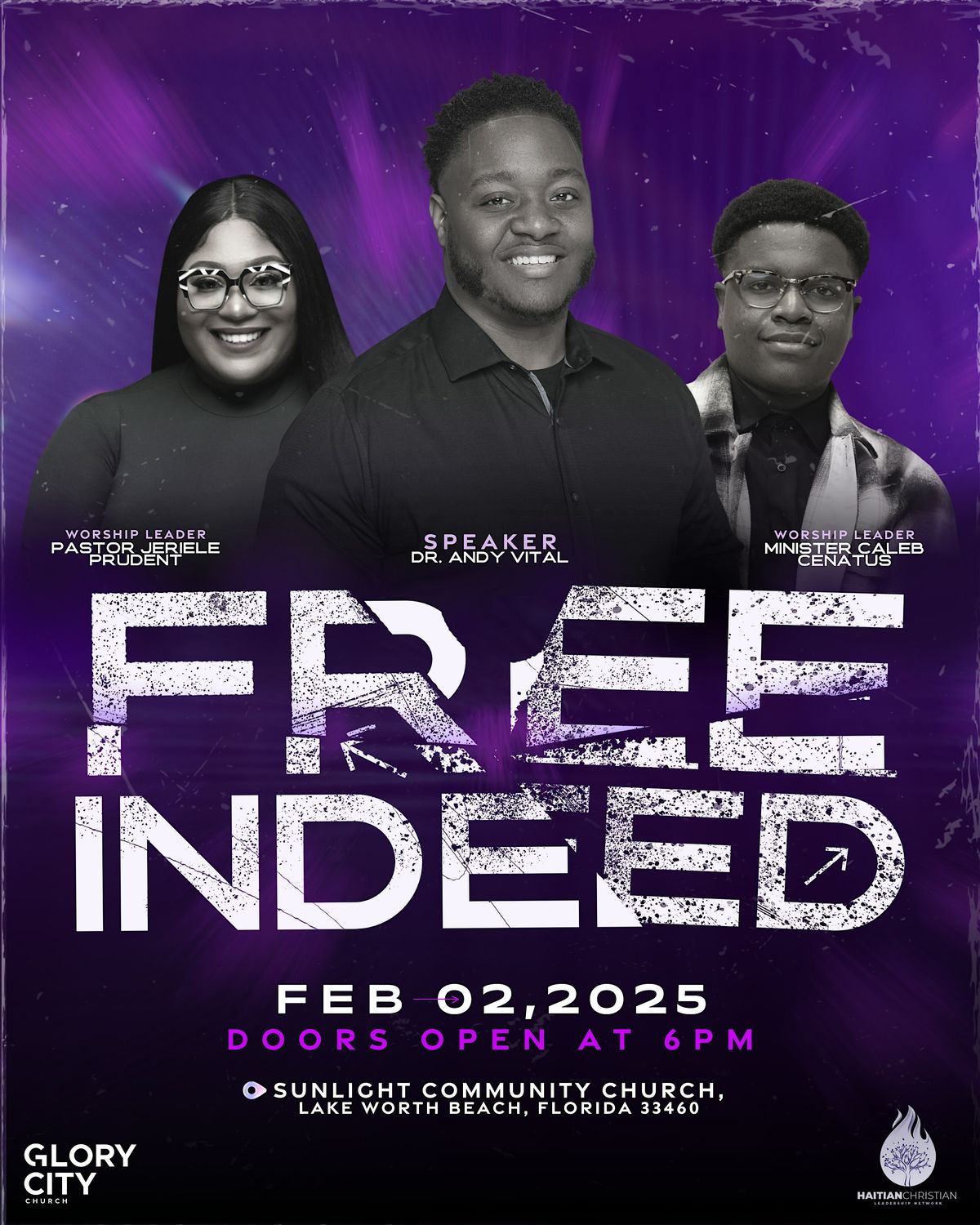 HCLN presents: FREE INDEED South Florida