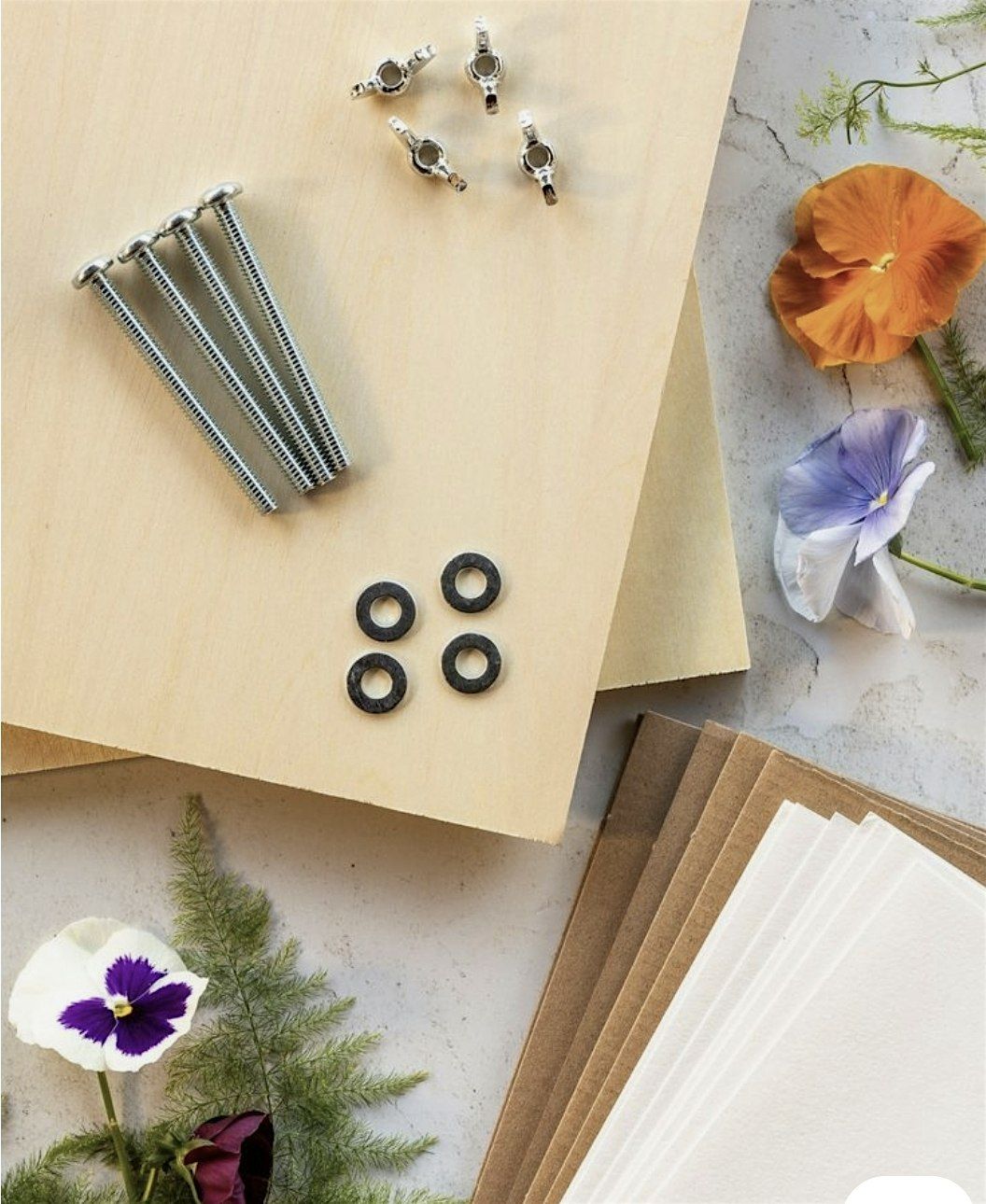 Make a Flower Press